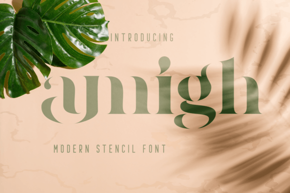 Amigh Font for Stylish and Readable Craft Designs