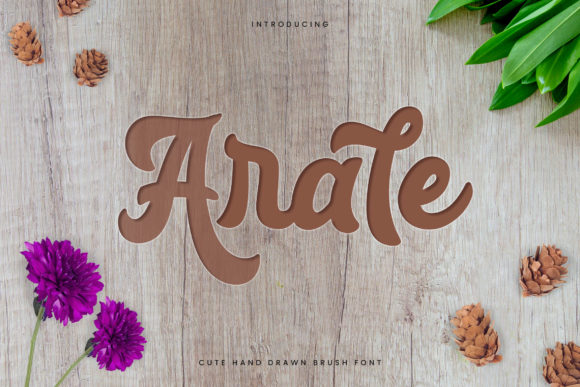 Arale: A Script Handwritten Font for Elegant Branding