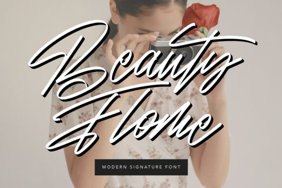 Beauty Flome Font for Creative Projects