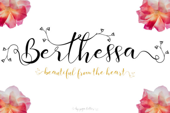Berthessa: A Script Font for Timeless Editorial Elegance