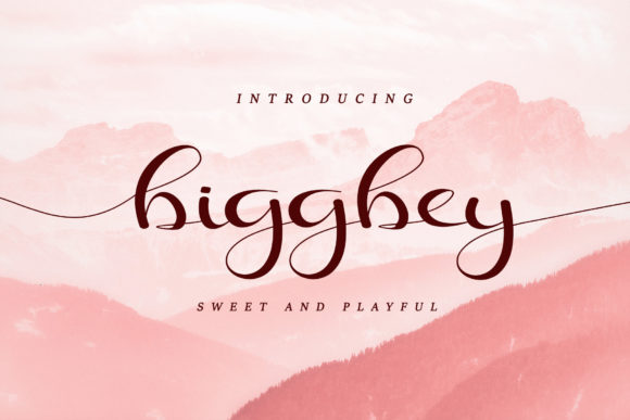 Biggbey Font: A Sweet Touch for Business Branding