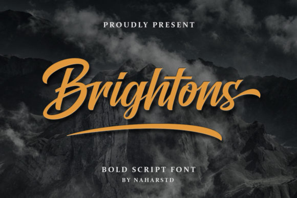 Brightons Font: A Charming Script for Editorial Elegance