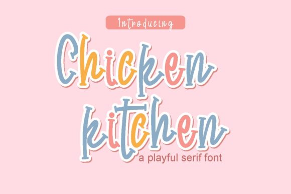 Chicken Kitchen Font Review