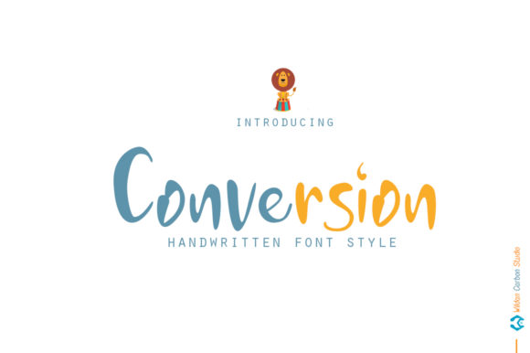 Conversion Font for Eye-Catching Brand Campaigns