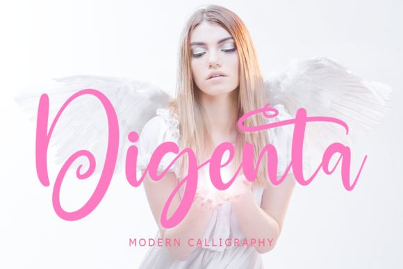 Digenta Font: Elegance in Every Stroke