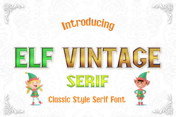 Elf Vintage Font Review