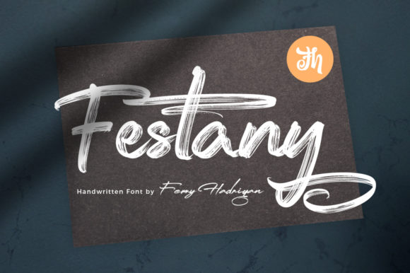 Festany: A Versatile Handwritten Script Font