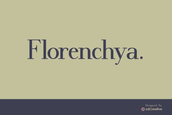 Florenchya — A Timeless Serif Font for Creative Projects
