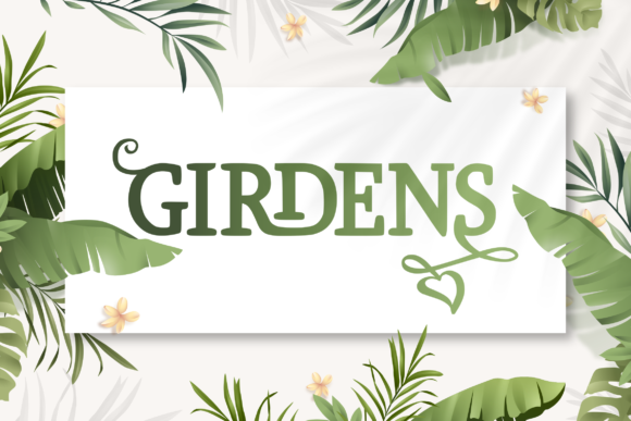 Girdens Font for Modern Branding and Digital Campaigns