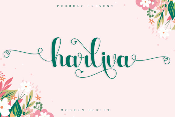 Harliva Font Review: A Modern Handwritten Typeface for Creative Makers