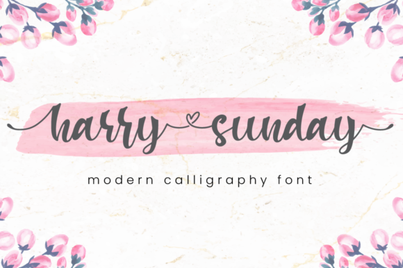 Harry Sunday: A Beautiful Script Handwritten Font for Designers