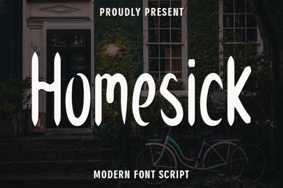 Homesick Font: A Handwritten Favorite