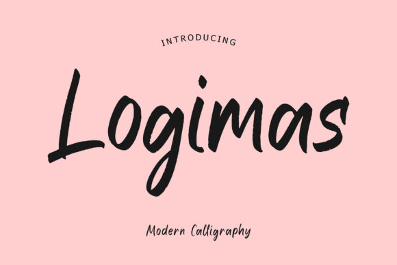 Logimas: A Handwritten Font That Elevates Your Designs
