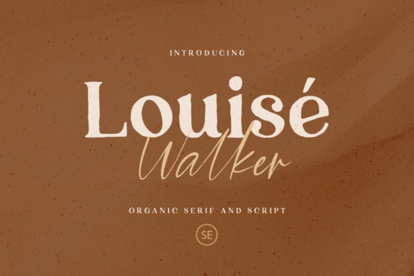 Louise Walker Font: A Script Handwritten Typeface for Makers