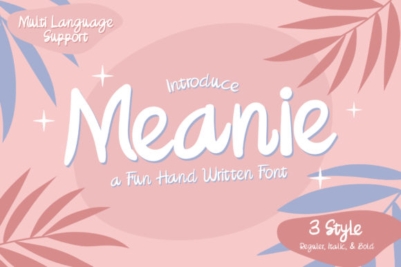 Meanie Font: Sweet and Stylish