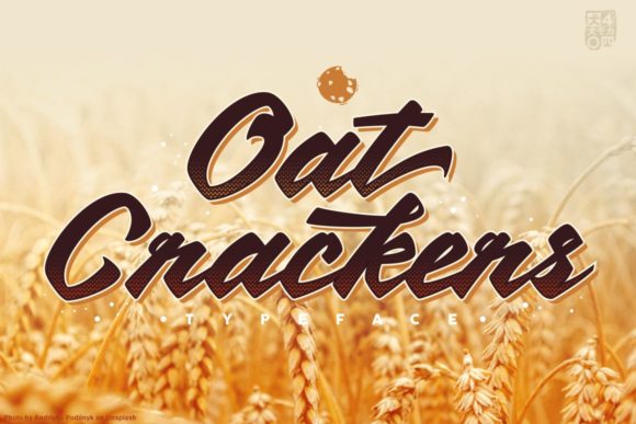 Oat Crackers Font: A Playful Typeface for Business Owners
