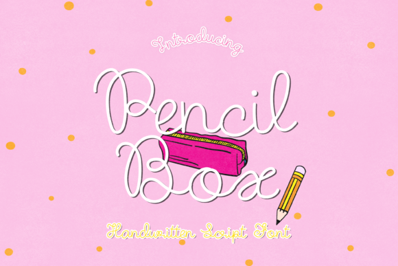 Pencil Box Font Review: A Quirky Script for Standout Design
