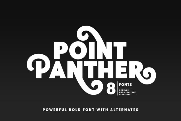 Point Panther Font: A Versatile Typeface for Craft and Design Projects