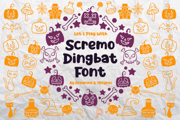 Scremo Font for Halloween Design
