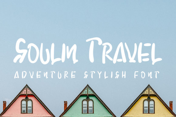 Soulin Travel Font for Branding and Creative Projects