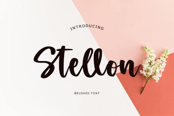 Stellon Font: A Sweet Script for Standout Campaigns