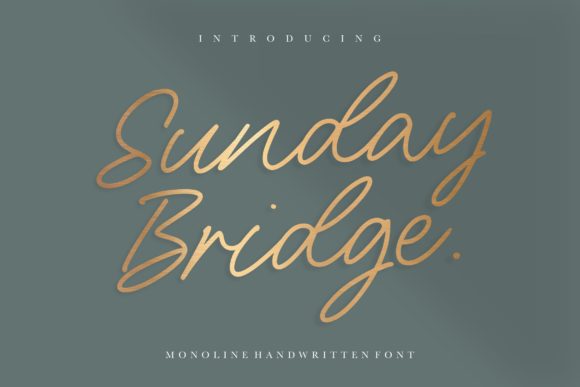 Sunday Bridge Font Review