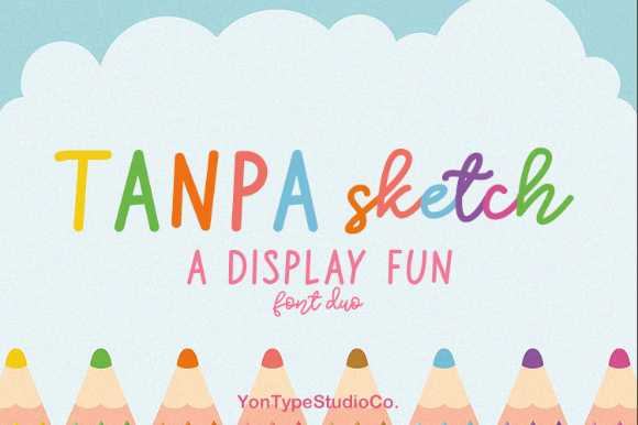 Tanpa Sketch Font for Creative Branding Projects