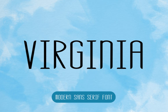 Virginia Font for Web Design